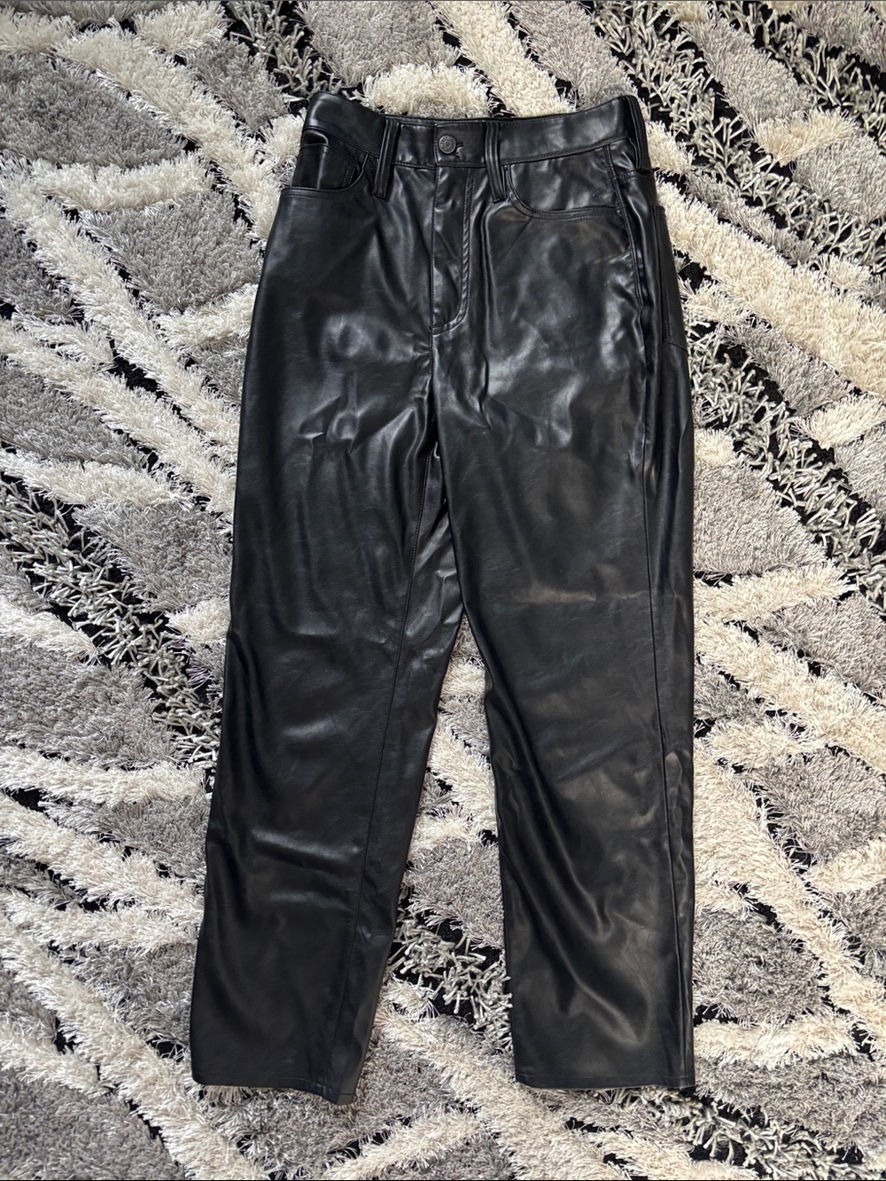 Madewell Faux-Leather Pants💜🌟